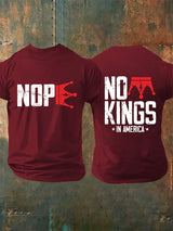 Men's  No Kings In America T-Shirt