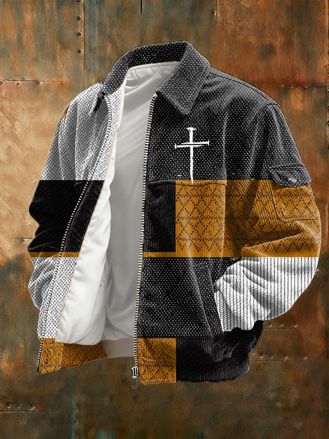 Men's Casual Faith Vintage Corduroy Jacket