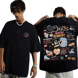 Hockey Romance Print Casual T Shirts
