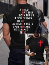 Men's Casual Printed Short-Sleeve T-Shirt