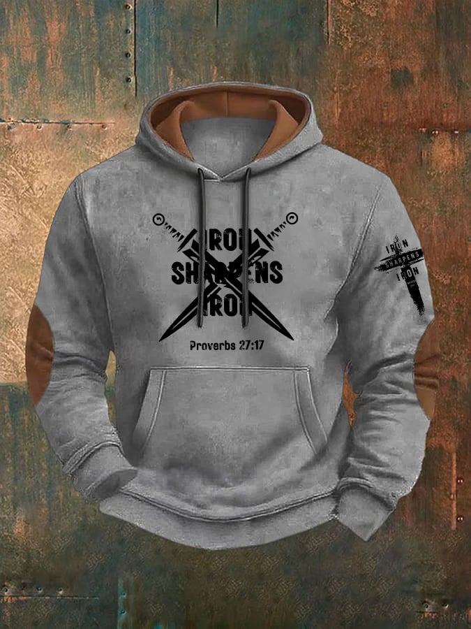 🔥Buy 3 Get 15% Off🔥Men's Iron Sharpens Iron Faith  Sweatshirts