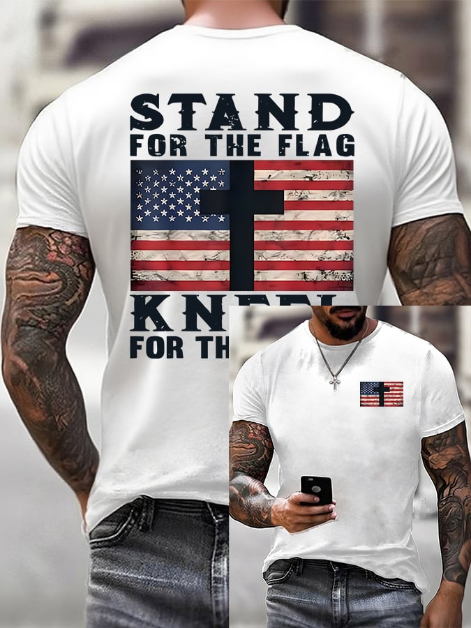 Men'S Casual Faith Short-Sleeved T-Shirt