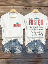 Women'S Casual Faith Short Sleeve T-Shirt