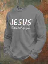 Men's Football Waffle Long Sleeve T-Shirt