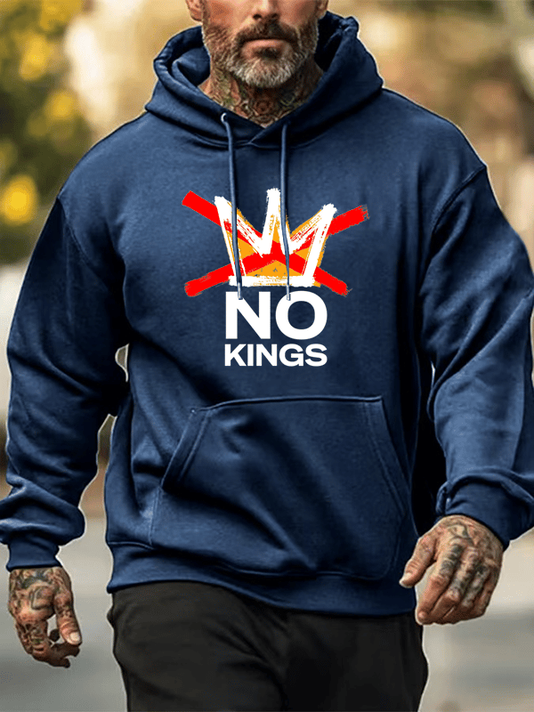 🔥Buy 3 Get 15% Off🔥Men's  America has No Kings Printed Casual  Hoodies