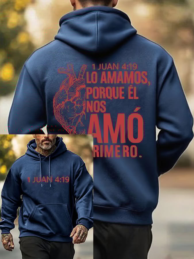 Men'S Faith Print Sweatshirt