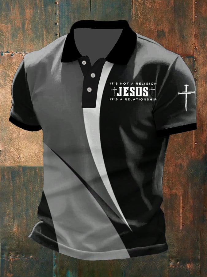 🔥Buy 3 Get 15% Off🔥Men's  Made For More  Printed Button Design Polo Shirt