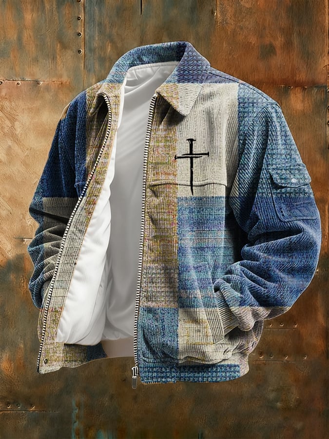 Men's Casual Faith Vintage Corduroy Jacket