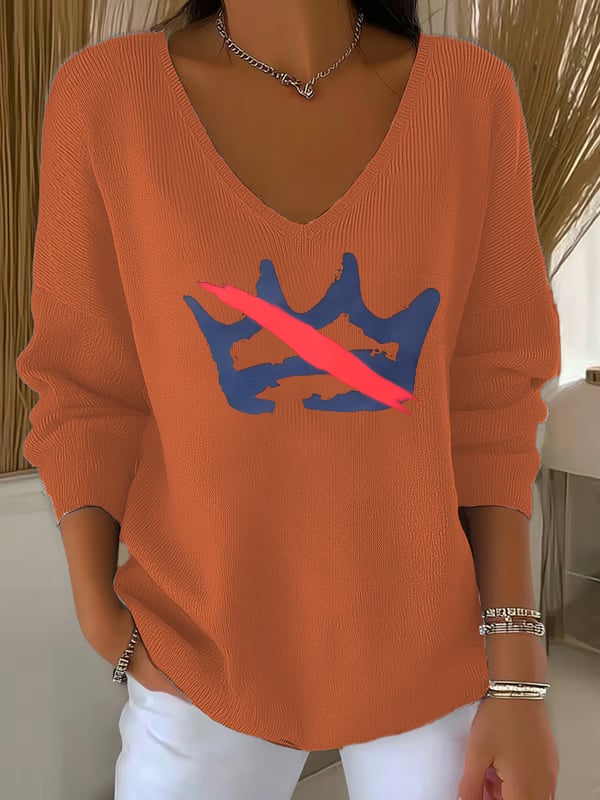🔥Buy 3 Get 15% Off🔥Women's  America has no kings print  Sweatshirt