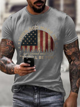 Men'S Casual Faith Short-Sleeved T-Shirt