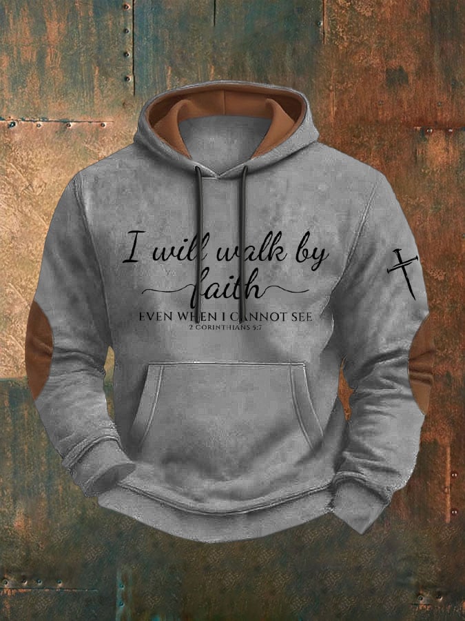 🔥Buy 3 Get 15% Off🔥Men'S Christian Faith Print Casuasl Hoodie