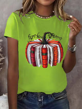 🔥Buy 3 Get 15% Off🔥Women's  Fall Book Pumpkin DTF transfer - FDT, Fall Aesthetic print  T-Shirt