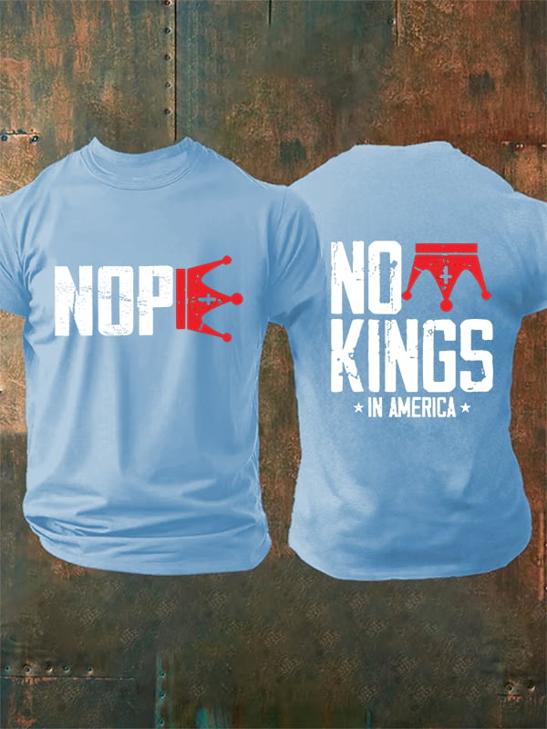 Men's  No Kings In America T-Shirt