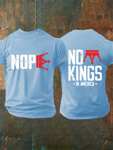 Men's  No Kings In America T-Shirt