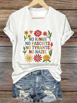 Women's Casual FDT Printed Short-Sleeve T-Shirt